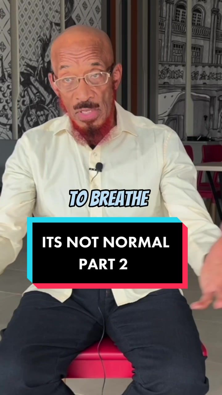 It's not normal