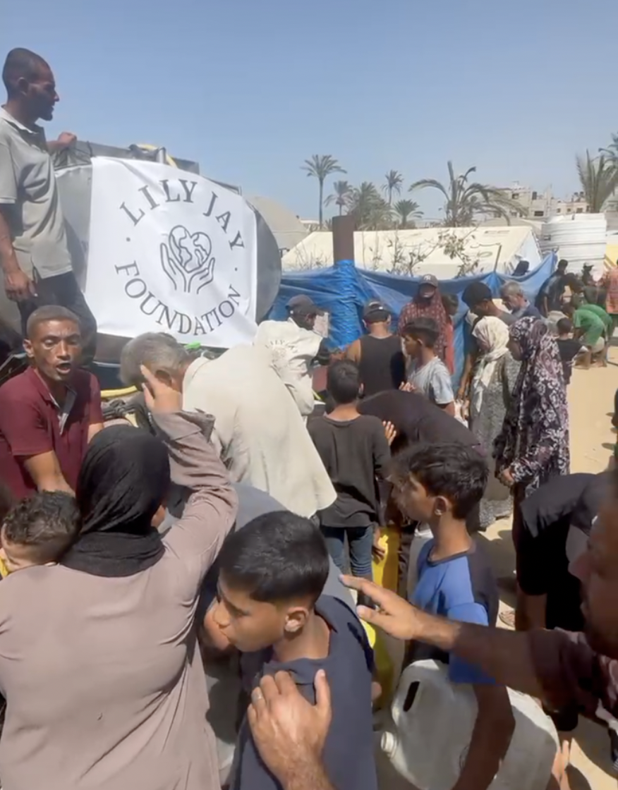 💧 Bringing Clean Water to Gaza: How Lily Jay Foundation Is Responding to the Water Crisis