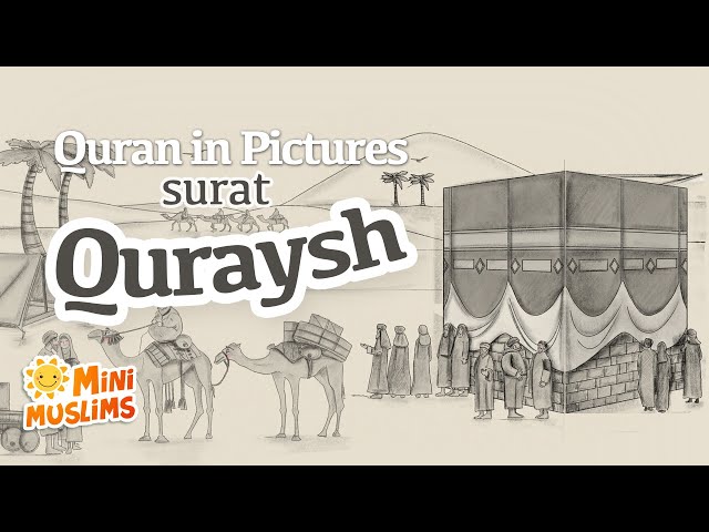 Quran For Kids | Surat Quraysh | Quran in Pictures | سورة قريش