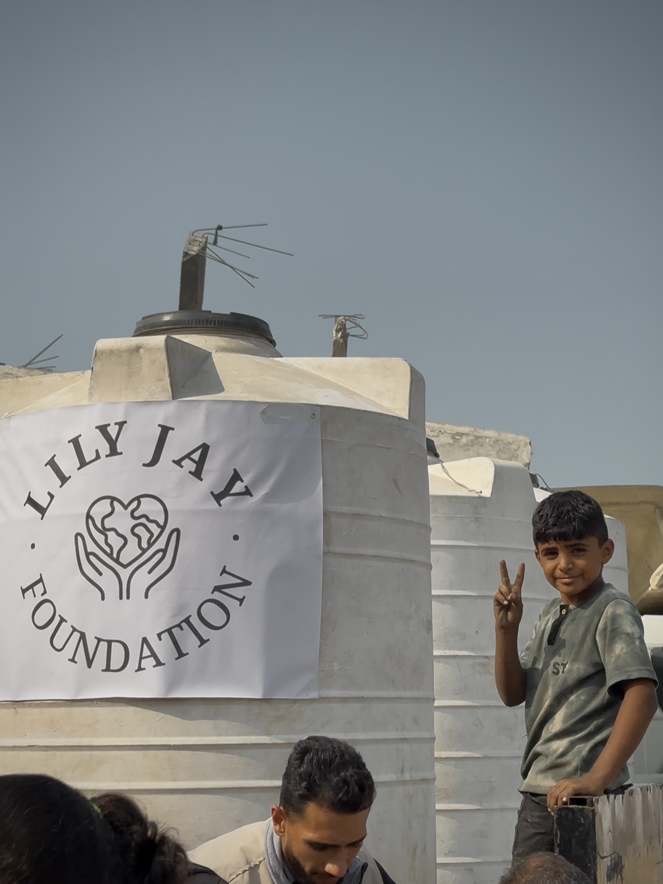 Hope Flows Again: Lily Jay Foundation Delivers Clean Water to Gaza
