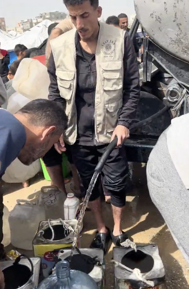 Clean Water Support Brings Relief to Families in Gaza