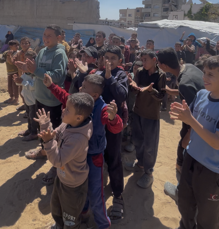 DAILY FOOD AID CONTINUES FOR FAMILIES IN GAZA