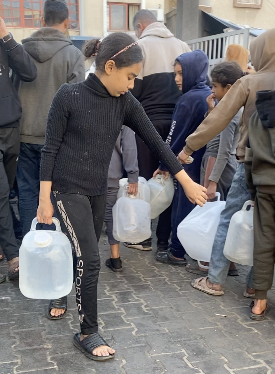 Clean Water Becomes Lifeline for Civilians in Gaza