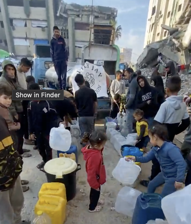 A New Flow of Hope: Water Aid for Gaza