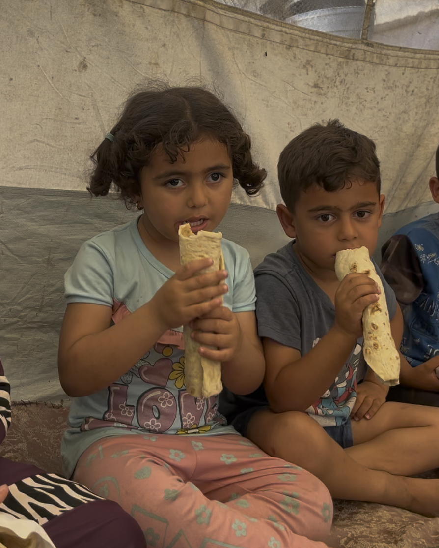 Food aid reaches families in Gaza