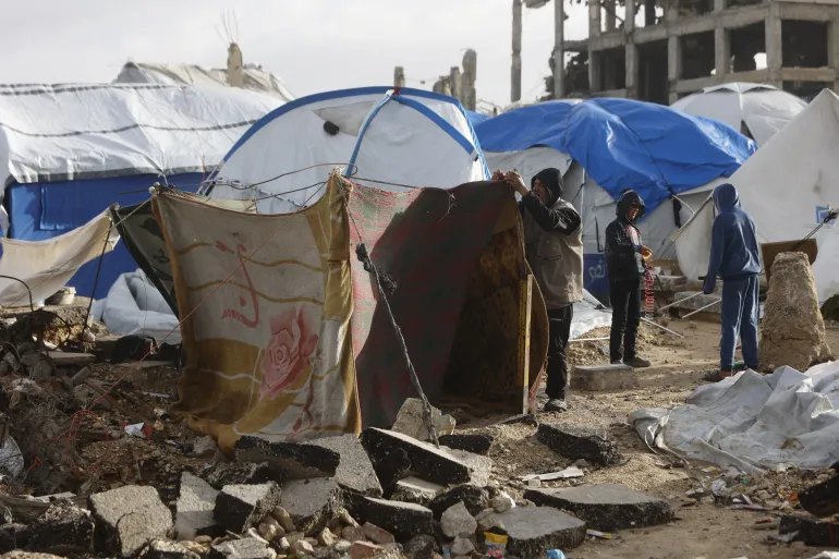 New Winter Storm Deepens the Suffering of Displaced Families in Gaza