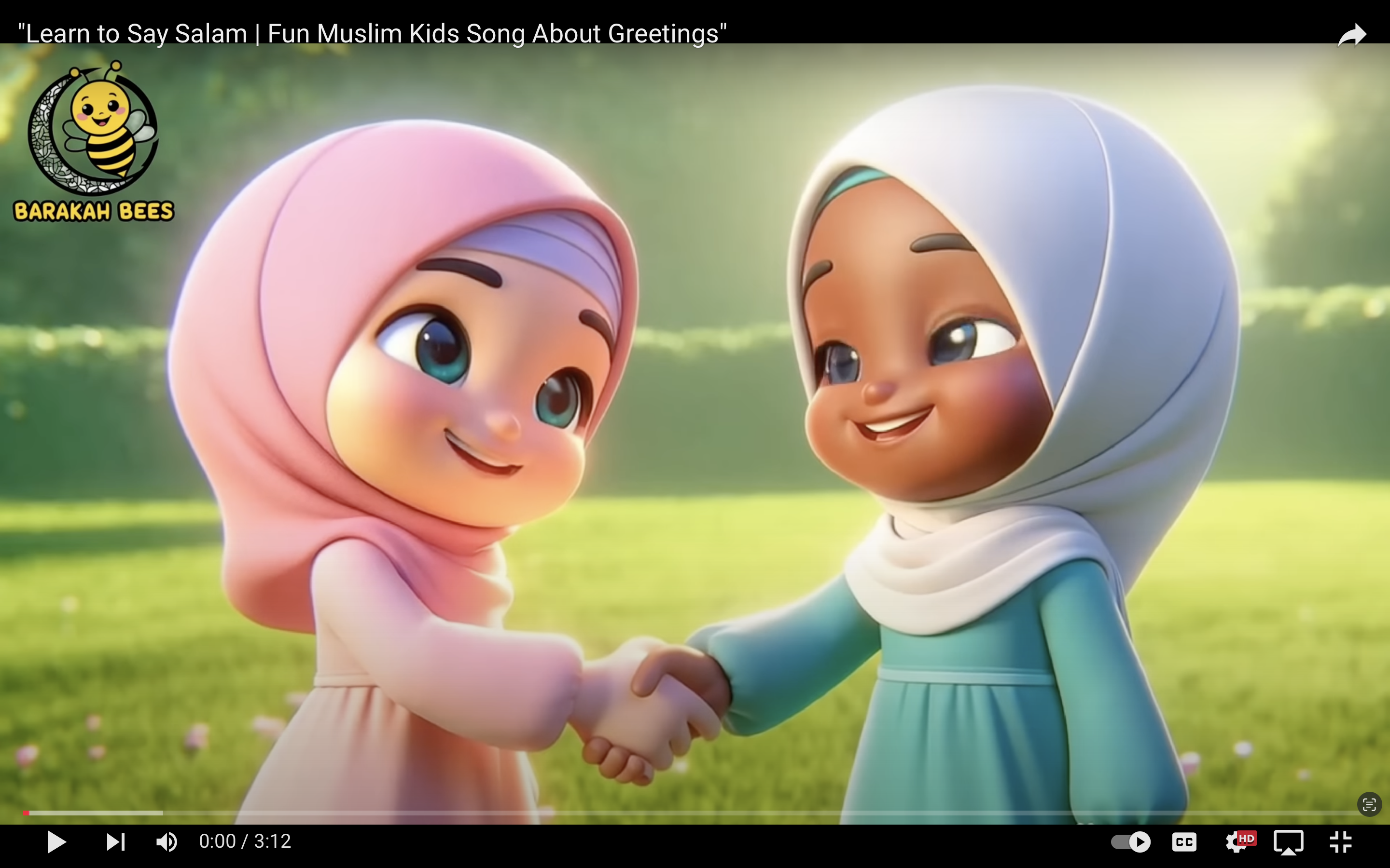 Learn to Say Salam | Fun Muslim Kids Song About Greetings