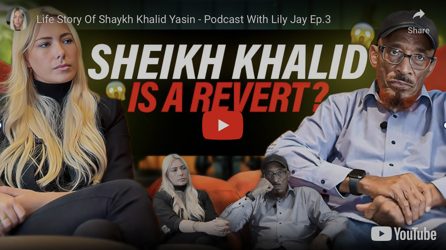 Life Story of Shaykh Khalid Yasin - Podcast with Lily Jay ep.3