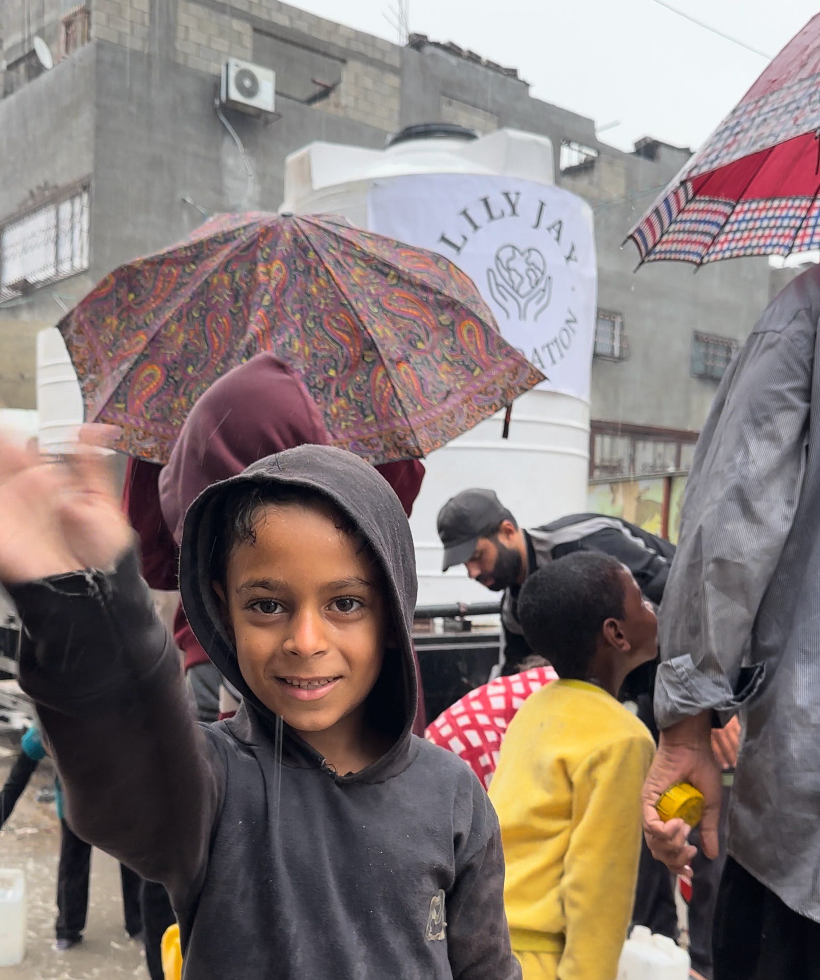 Rain in Gaza!  Alhamdulillah, a Mercy in the Midst of Hardship